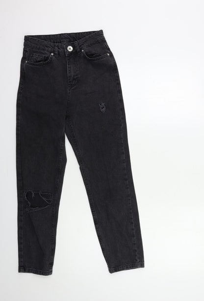Couture Womens Grey  Denim Skinny Jeans Size 26 in L27 in