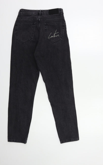 Couture Womens Grey  Denim Skinny Jeans Size 26 in L27 in