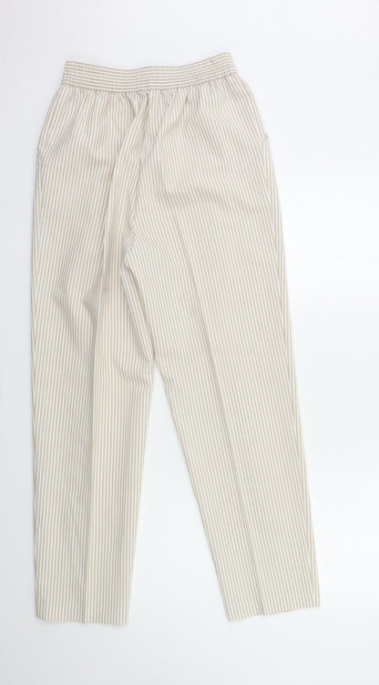 Womens UK Size 26 in Preworn Regular Fit  White Trousers