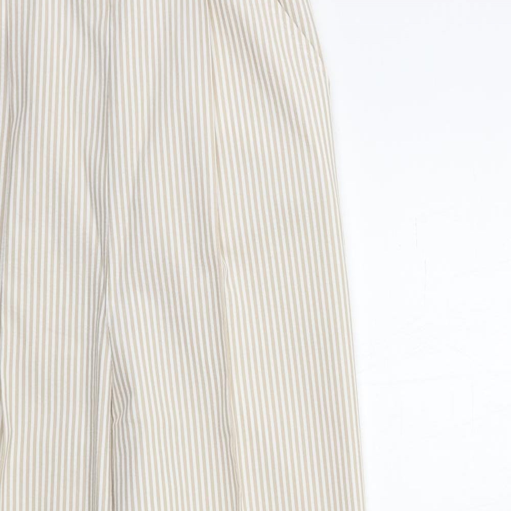 Womens UK Size 26 in Preworn Regular Fit  White Trousers