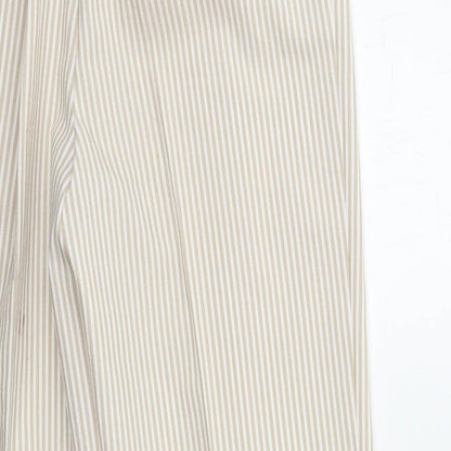 Womens UK Size 26 in Preworn Regular Fit  White Trousers