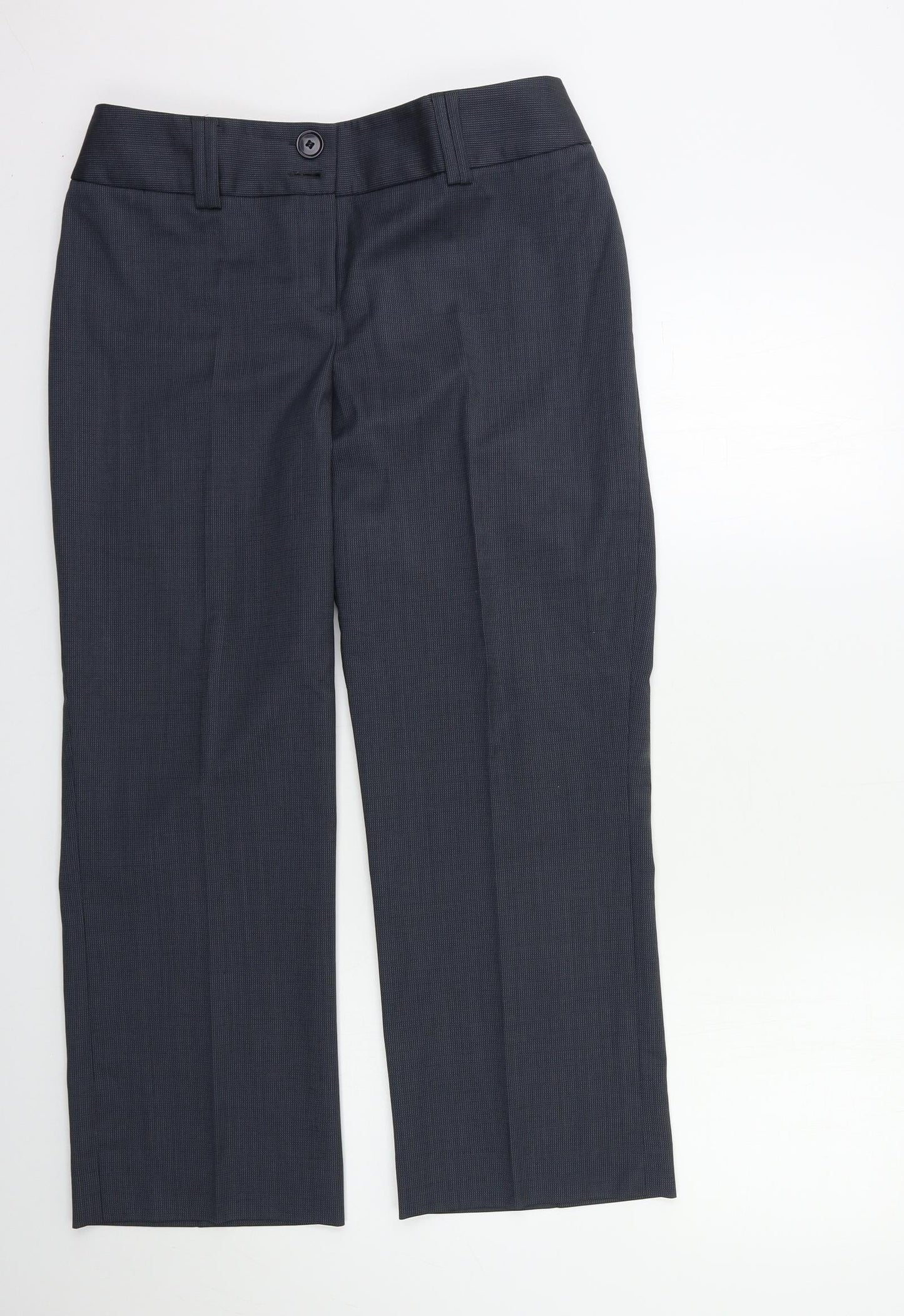 Womens UK Size 14 Preworn Regular Fit  Grey Trousers