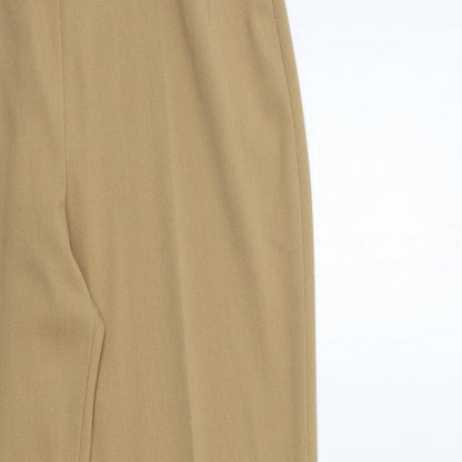 Womens UK Size 14 Peruggi Regular Fit  Brown Trousers