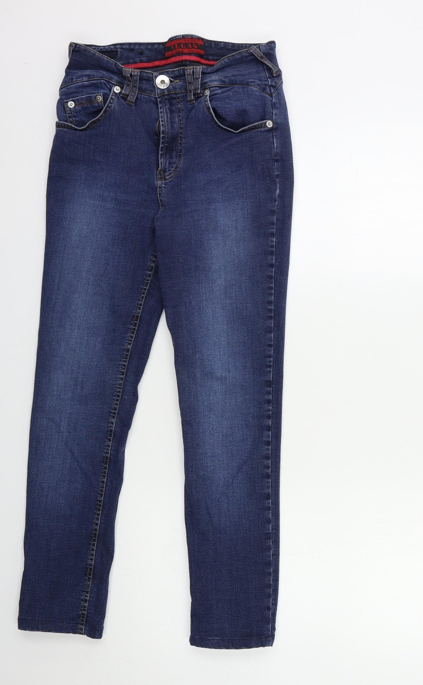 Vegas Womens Blue  Denim Skinny Jeans Size 23 in L26 in