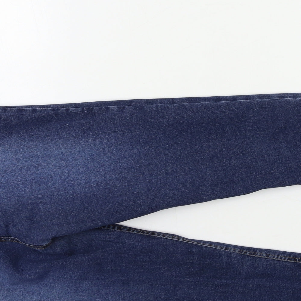 Vegas Womens Blue  Denim Skinny Jeans Size 23 in L26 in
