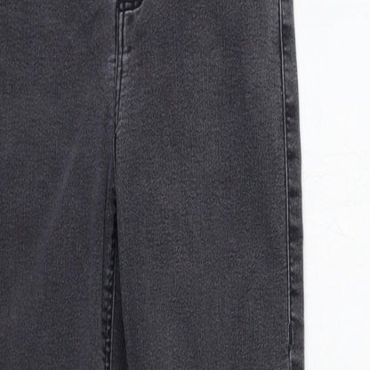 Topshop Womens Grey  Denim Skinny Jeans Size 26 in L30 in