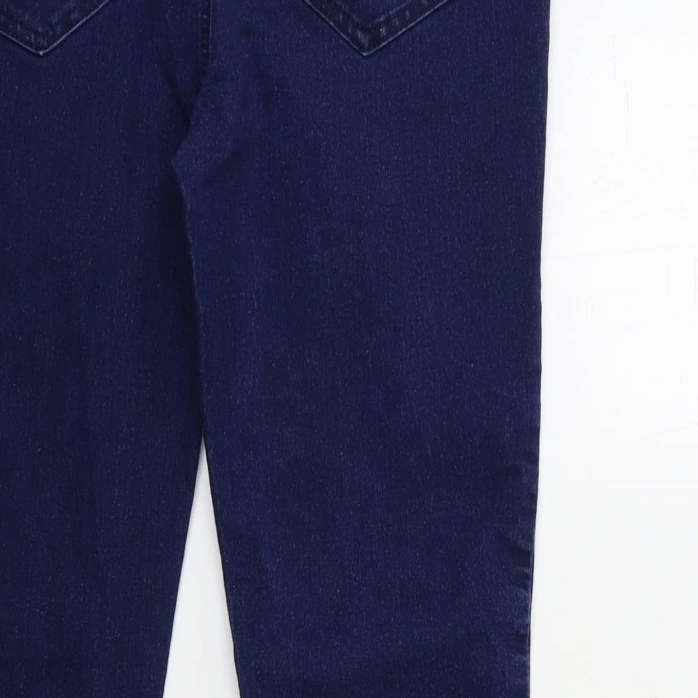 George Womens Blue  Denim Skinny Jeans Size 14 L28 in