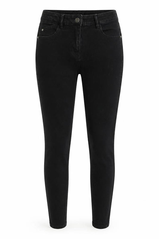 Womens UK Size 10 Matalan Regular Fit Skinny Black Jeans