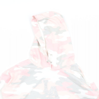 Asda George Girls Multicoloured Camouflage  Pullover Jumper Size 7-8 Years