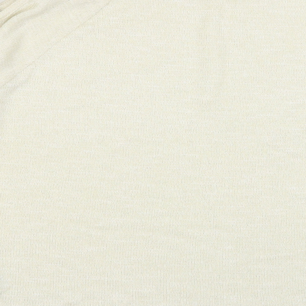 Avon Womens Ivory   Basic T-Shirt Size 10