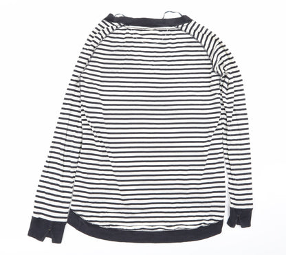 raw Womens Multicoloured Striped  Pullover Jumper Size M