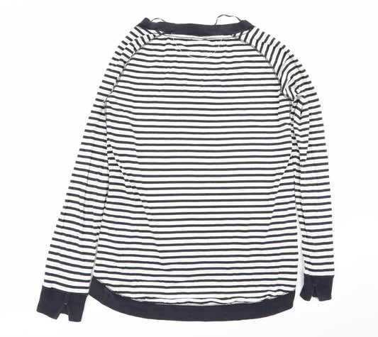 raw Womens Multicoloured Striped  Pullover Jumper Size M
