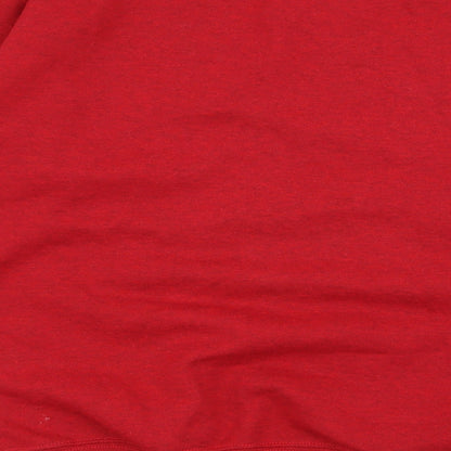 Gildan Womens Red   Pullover Jumper Size S