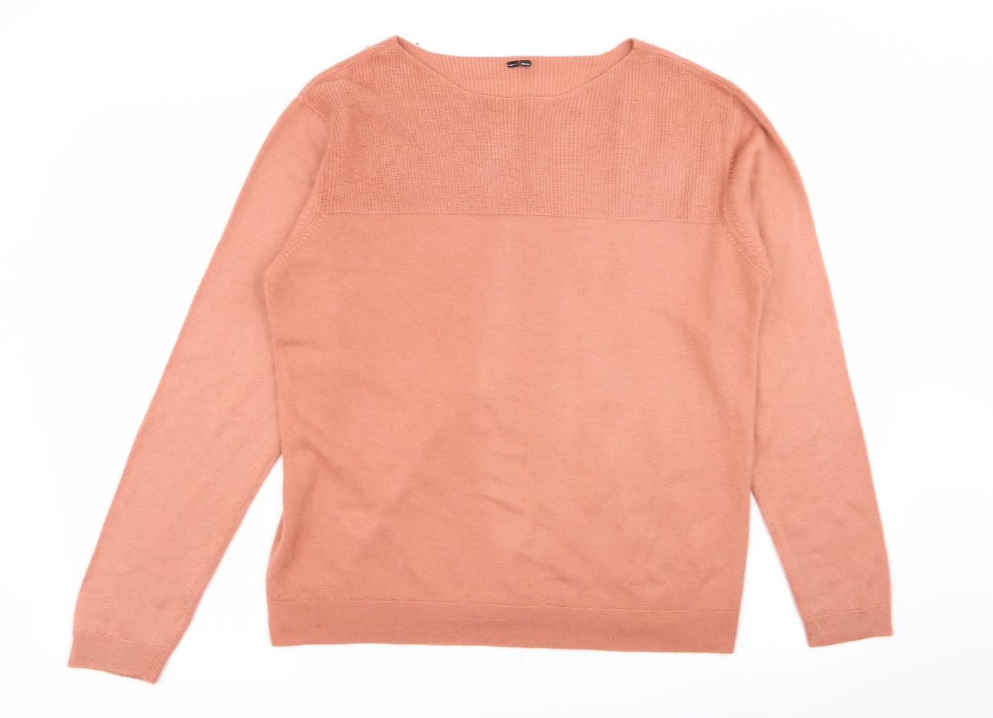 Womens UK Size 14 Preworn Pink Pullover Jumper