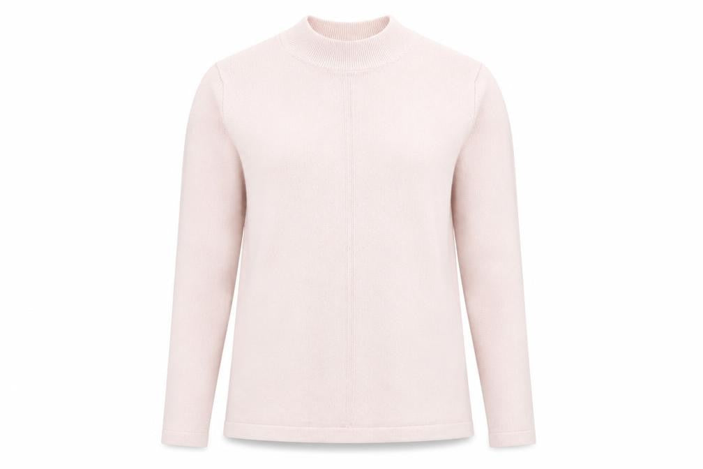 Womens UK Size 10 M&S Pink Pullover Jumper