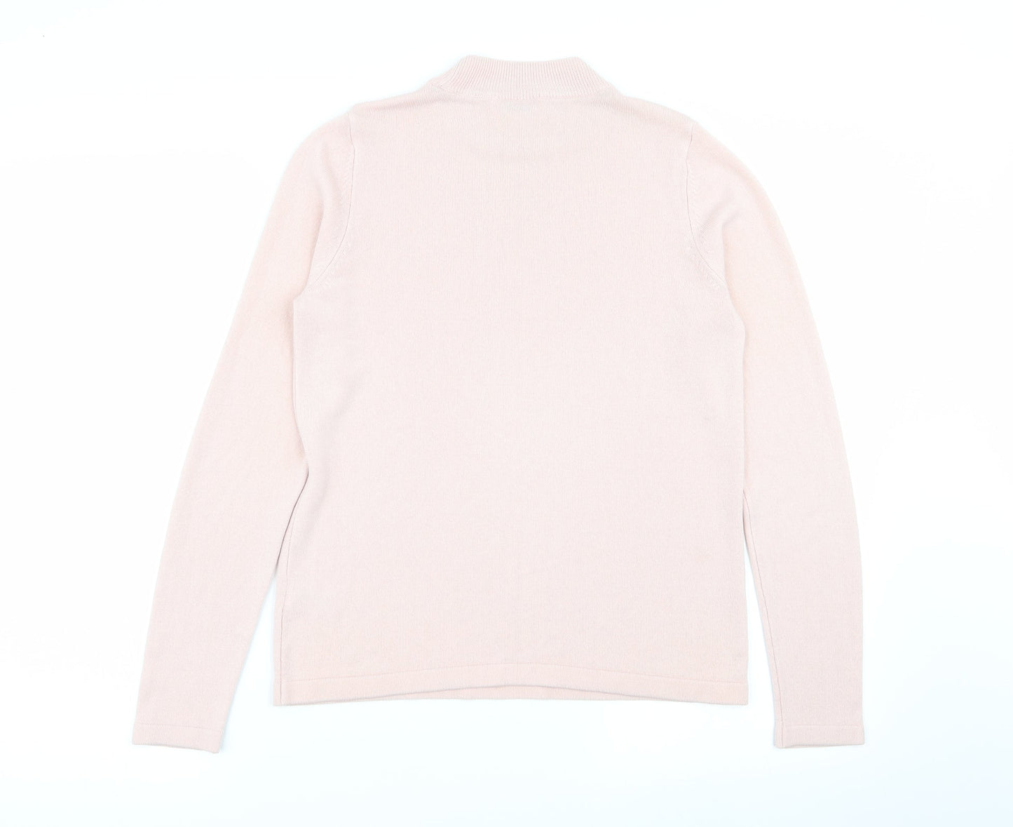 Womens UK Size 10 M&S Pink Pullover Jumper