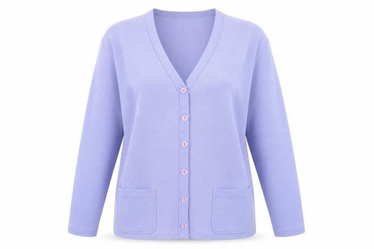 Womens UK Size 10 tigi Blue Cardigan Jumper