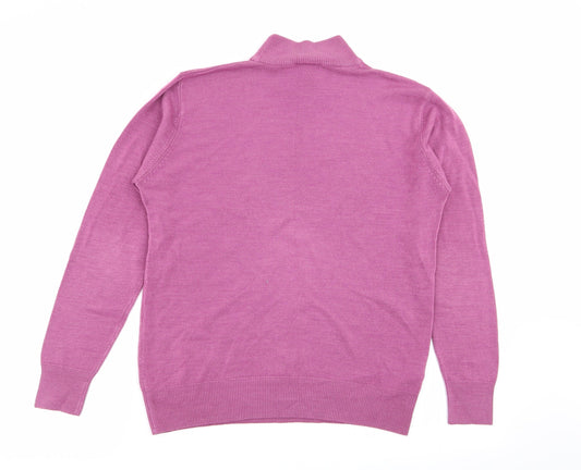 isabelle Womens Pink   Pullover Jumper Size M