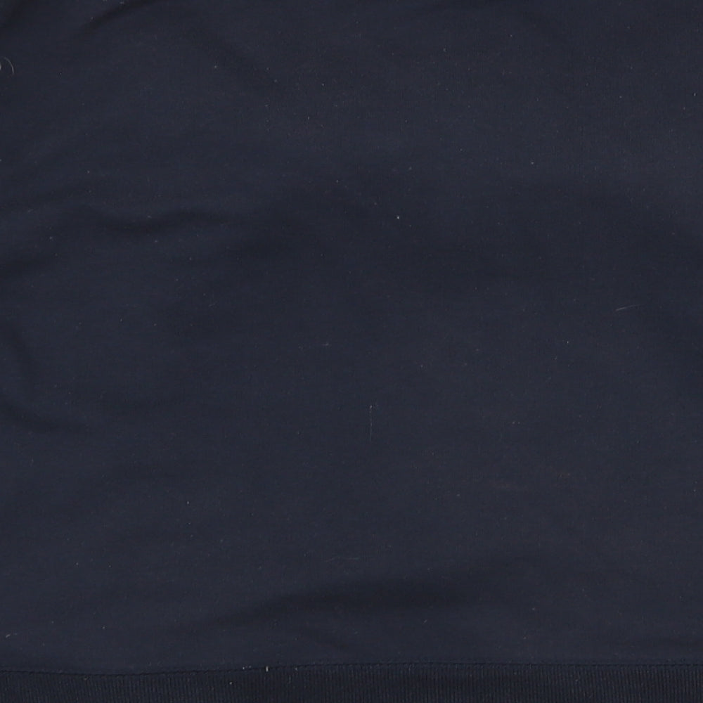 Womens UK Size XL BM Blue Full Zip Jumper