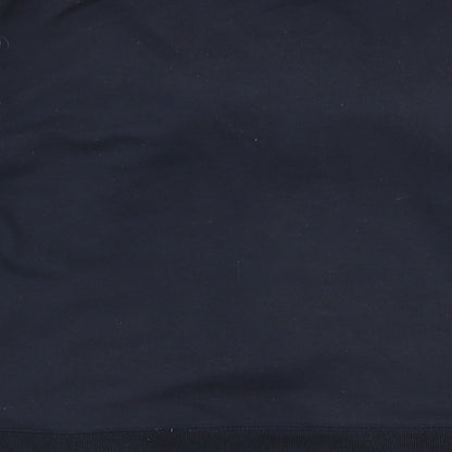 Womens UK Size XL BM Blue Full Zip Jumper