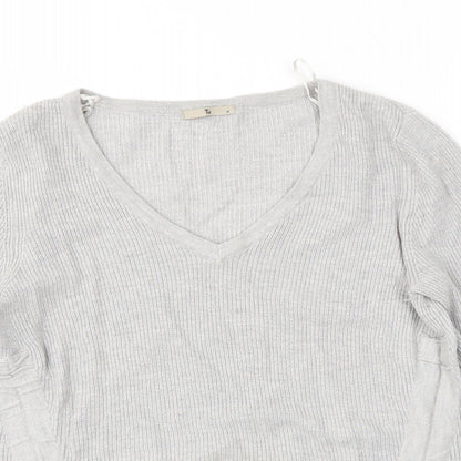 TU Womens Grey   Pullover Jumper Size 14