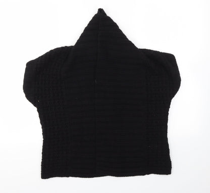 Womens UK Size 14 M&S Black Cardigan Jumper