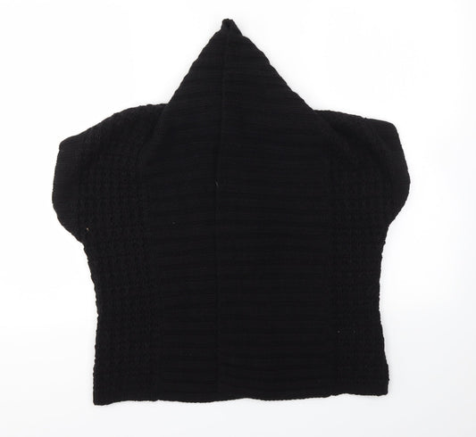 Womens UK Size 14 M&S Black Cardigan Jumper