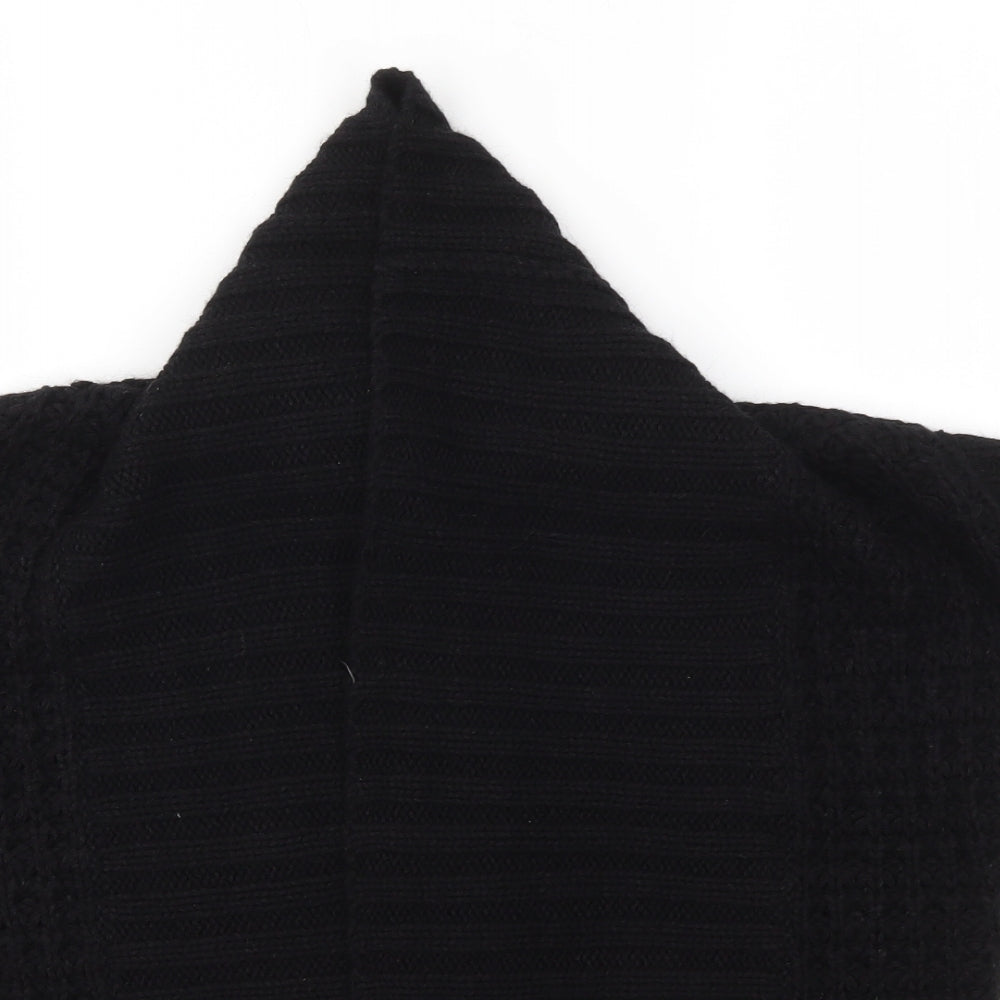 Womens UK Size 14 M&S Black Cardigan Jumper