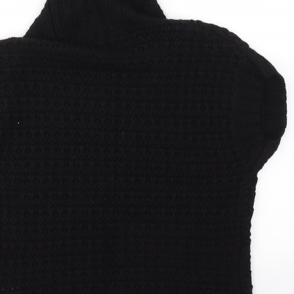 Womens UK Size 14 M&S Black Cardigan Jumper