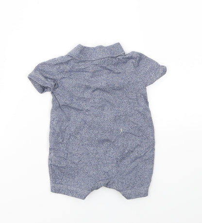 F&F Boys Blue   Babygrow One-Piece Size 0-3 Months