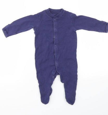 jhon lewis Boys Blue   Babygrow One-Piece Size 0-3 Months