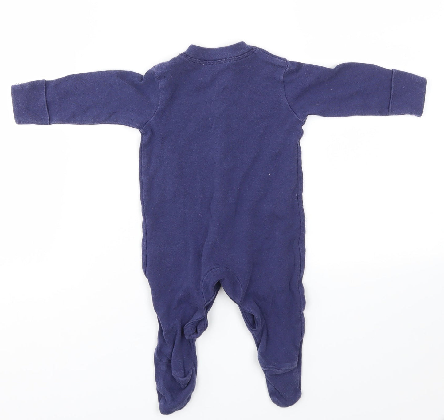 jhon lewis Boys Blue   Babygrow One-Piece Size 0-3 Months