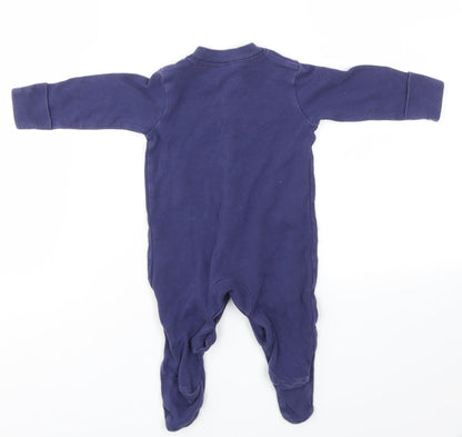 jhon lewis Boys Blue   Babygrow One-Piece Size 0-3 Months