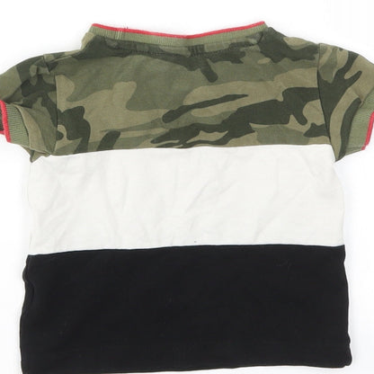 NEXT Boys Multicoloured Camouflage  Basic T-Shirt Size 3-6 Months