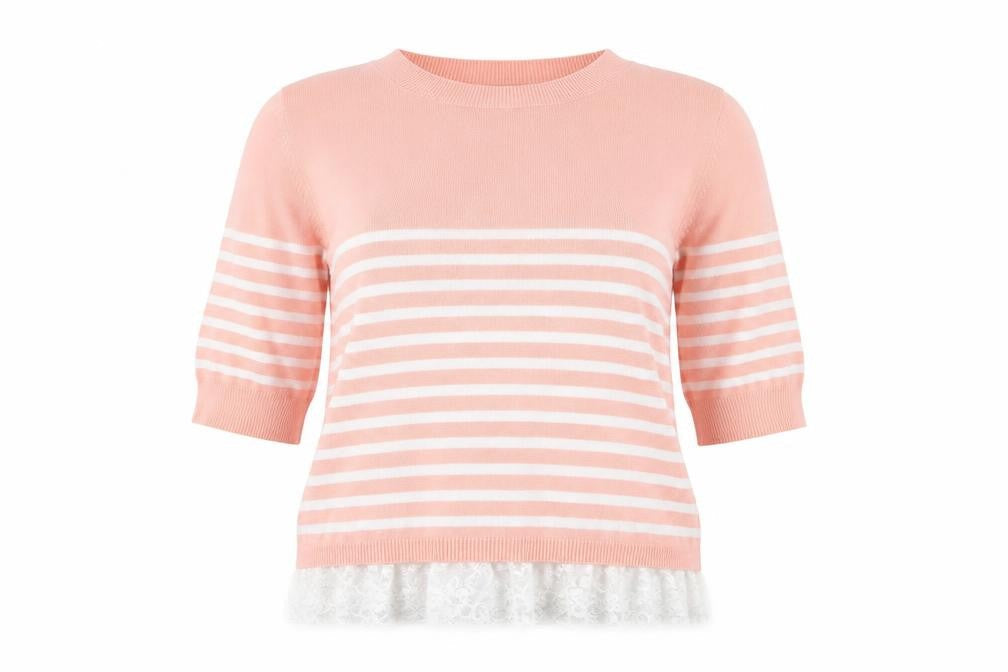 Womens UK Size 16 Primark Pink Pullover Jumper