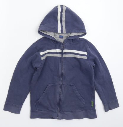 TU Boys Blue   Full Zip Hoodie Size 9 Years