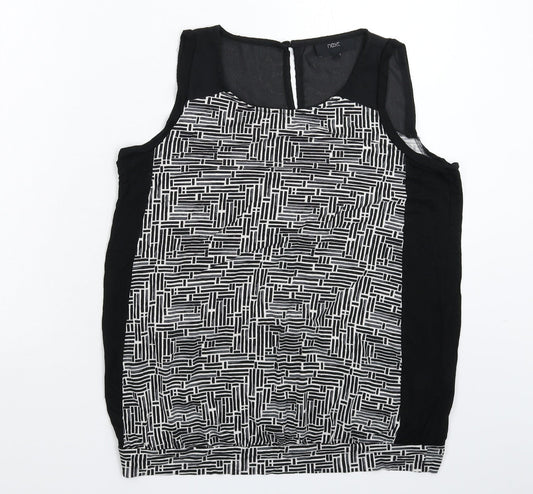 Womens UK Size 14 NEXT Multicoloured Basic Tank