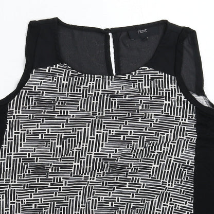 Womens UK Size 14 NEXT Multicoloured Basic Tank