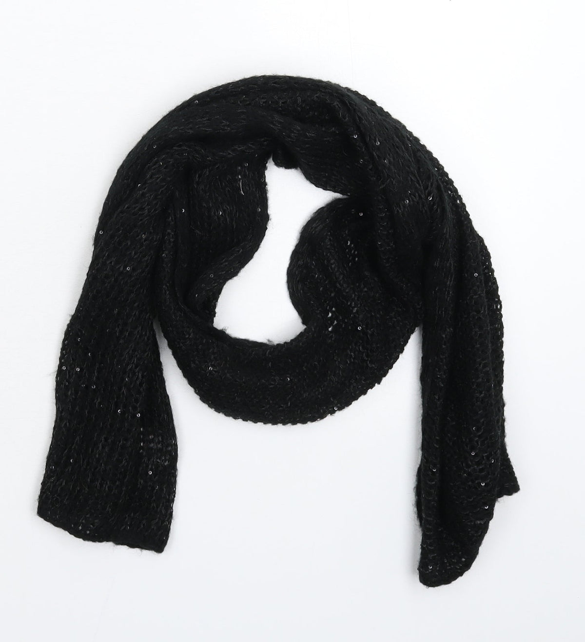 New Look Womens Black  Knit  Scarf