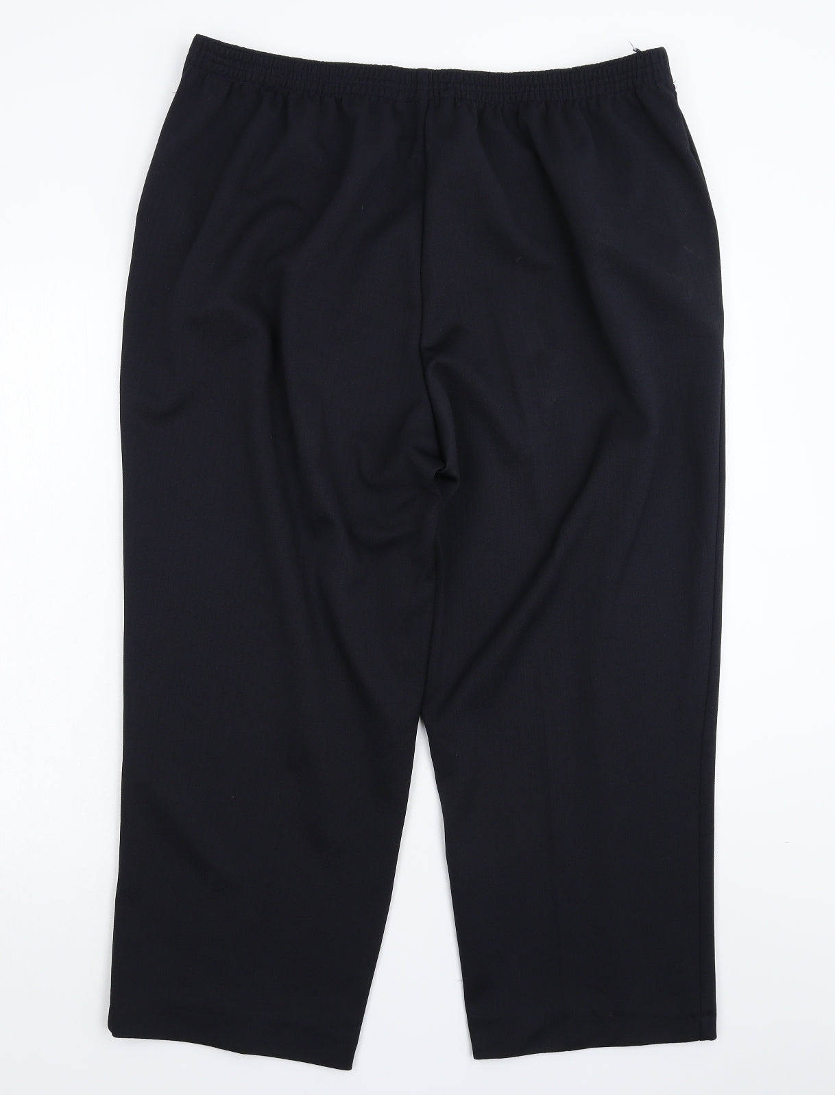 BM Womens Black   Trousers  Size 20 L26 in