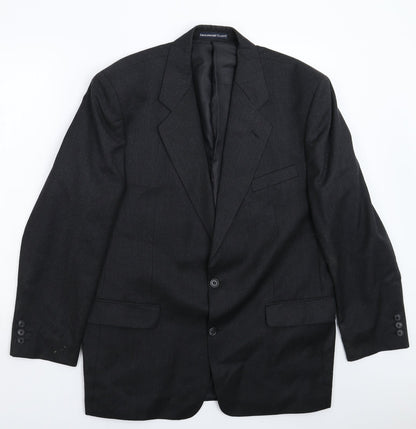Mens UK Size 42 Greenwoods Regular Grey Suit Jacket