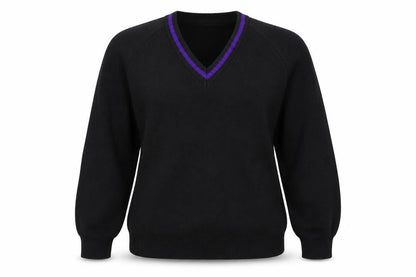 Swi Womens Black  Knit Pullover Jumper Size XS