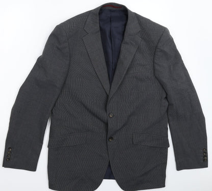 Mens UK Size 40 Marks and Spencer Regular Grey Suit Jacket