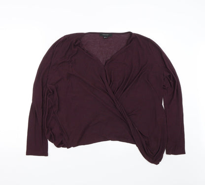 Atmosphere Womens Purple   Basic T-Shirt Size 12