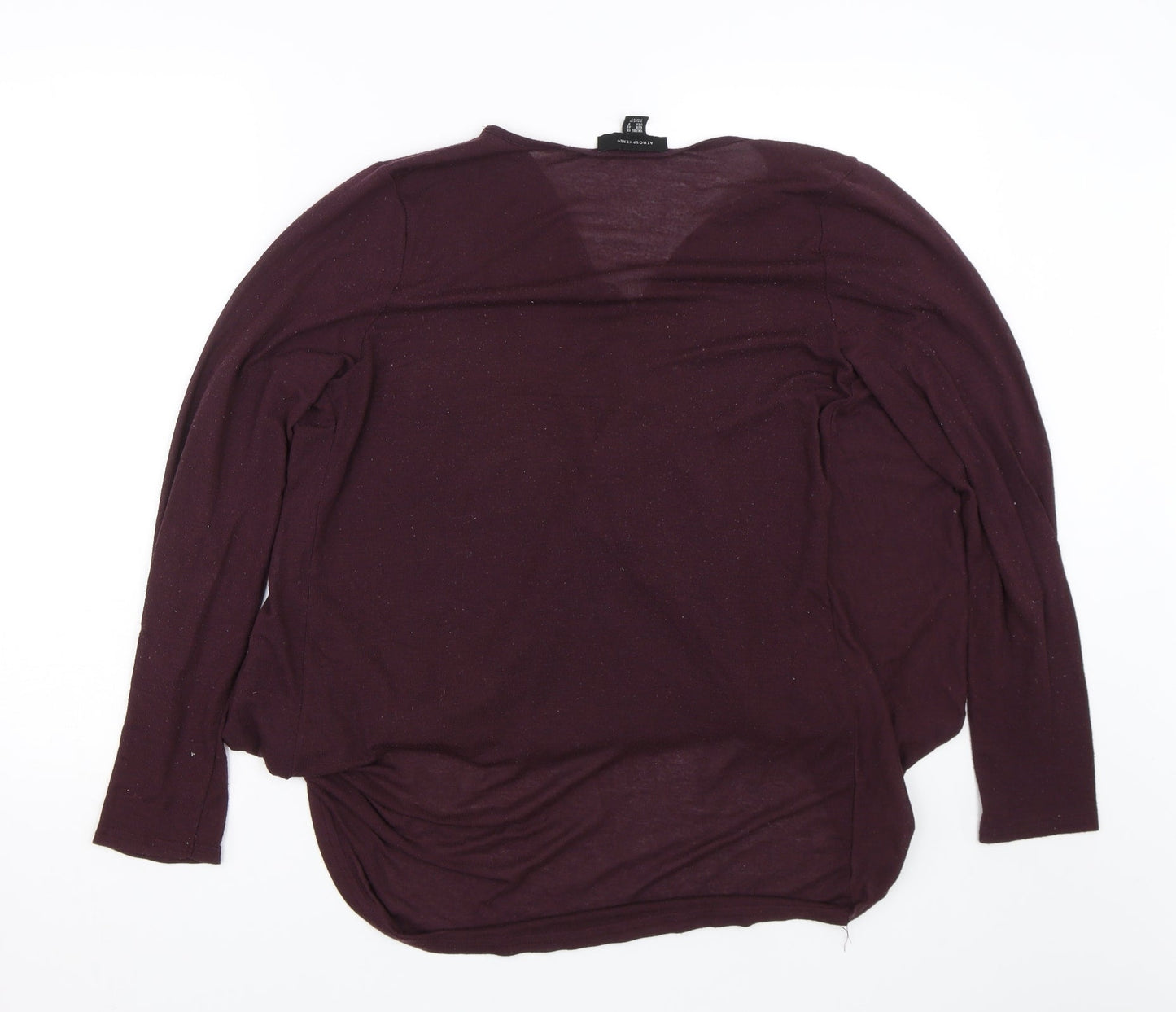 Atmosphere Womens Purple   Basic T-Shirt Size 12