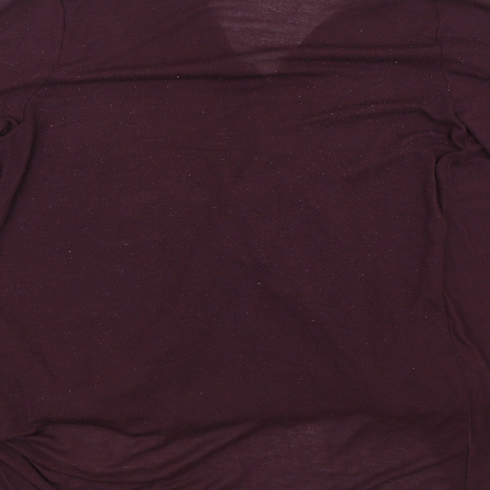 Atmosphere Womens Purple   Basic T-Shirt Size 12