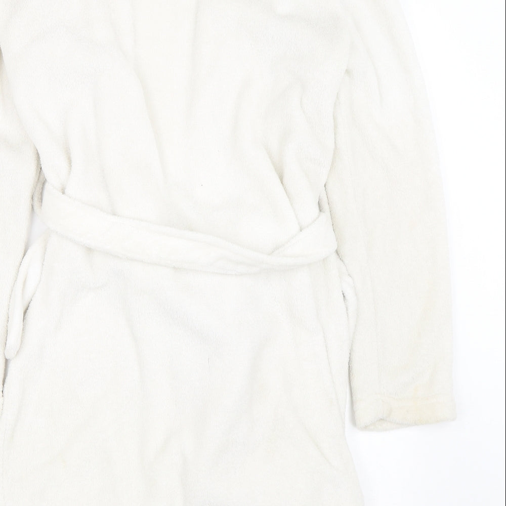 Preworn Womens White   Cami Gown Size S