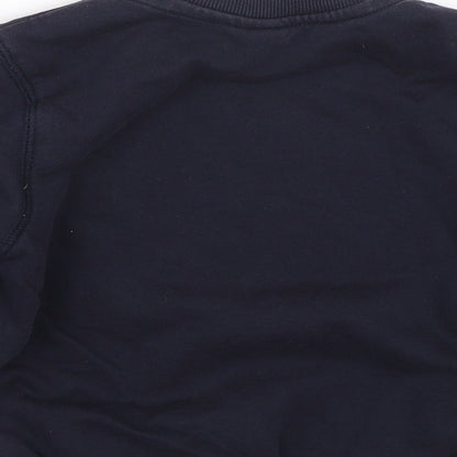 TU Boys Blue   Pullover Sweatshirt Size 4 Years  - School uniform
