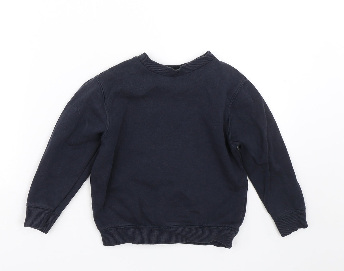 TU Boys Blue   Pullover Sweatshirt Size 4 Years