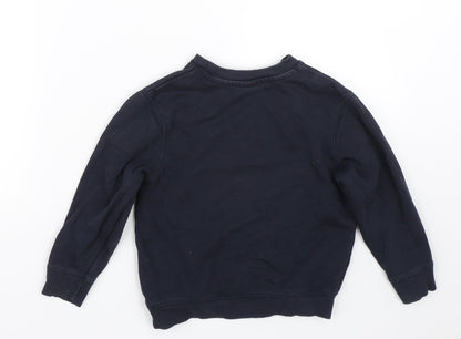TU Boys Blue   Pullover Sweatshirt Size 4 Years